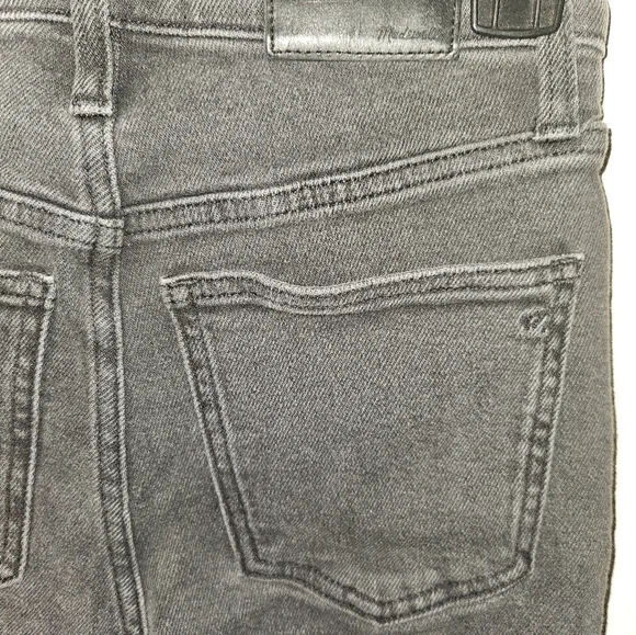 Madewell Womans Gray Jeans Waist Size 24 - Picture 10 of 14